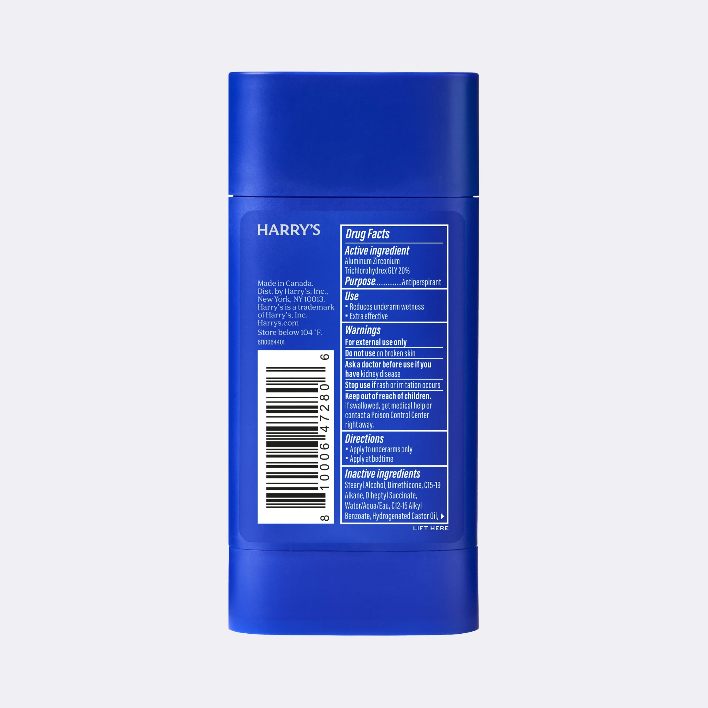 Redwood Extra-Strength Antiperspirant | 72 HR Sweat &amp; Odor Protection